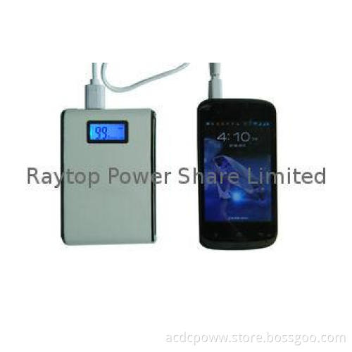 LED Display Power Bank Portable Charger 8800mAh With Dual U